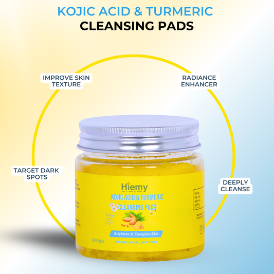 Kojic Acid and Turmeric Cleansing Pads (50Pads)