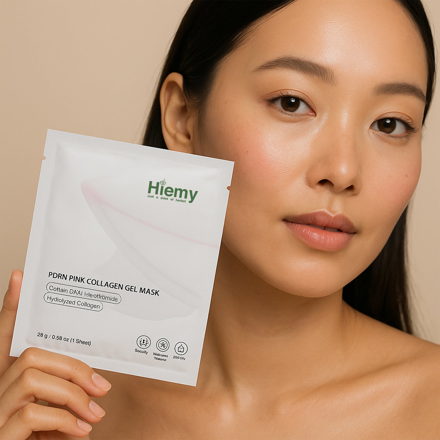 Hiemy Deep Collagen Sheet Mask with Niacinamide (28g)