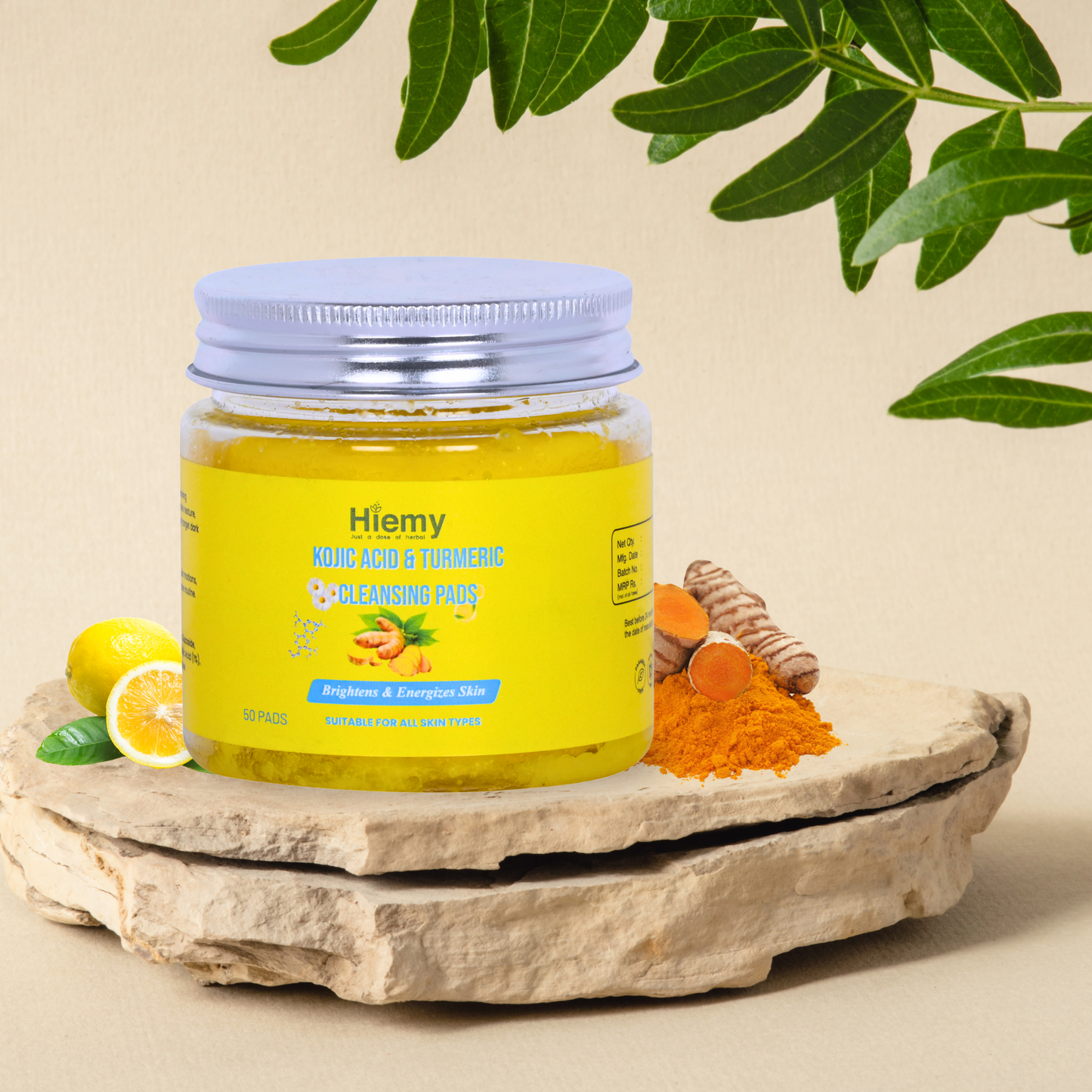 Kojic Acid and Turmeric Cleansing Pads (50Pads)